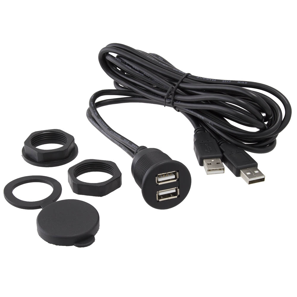 Dual USB Cigarette Socket