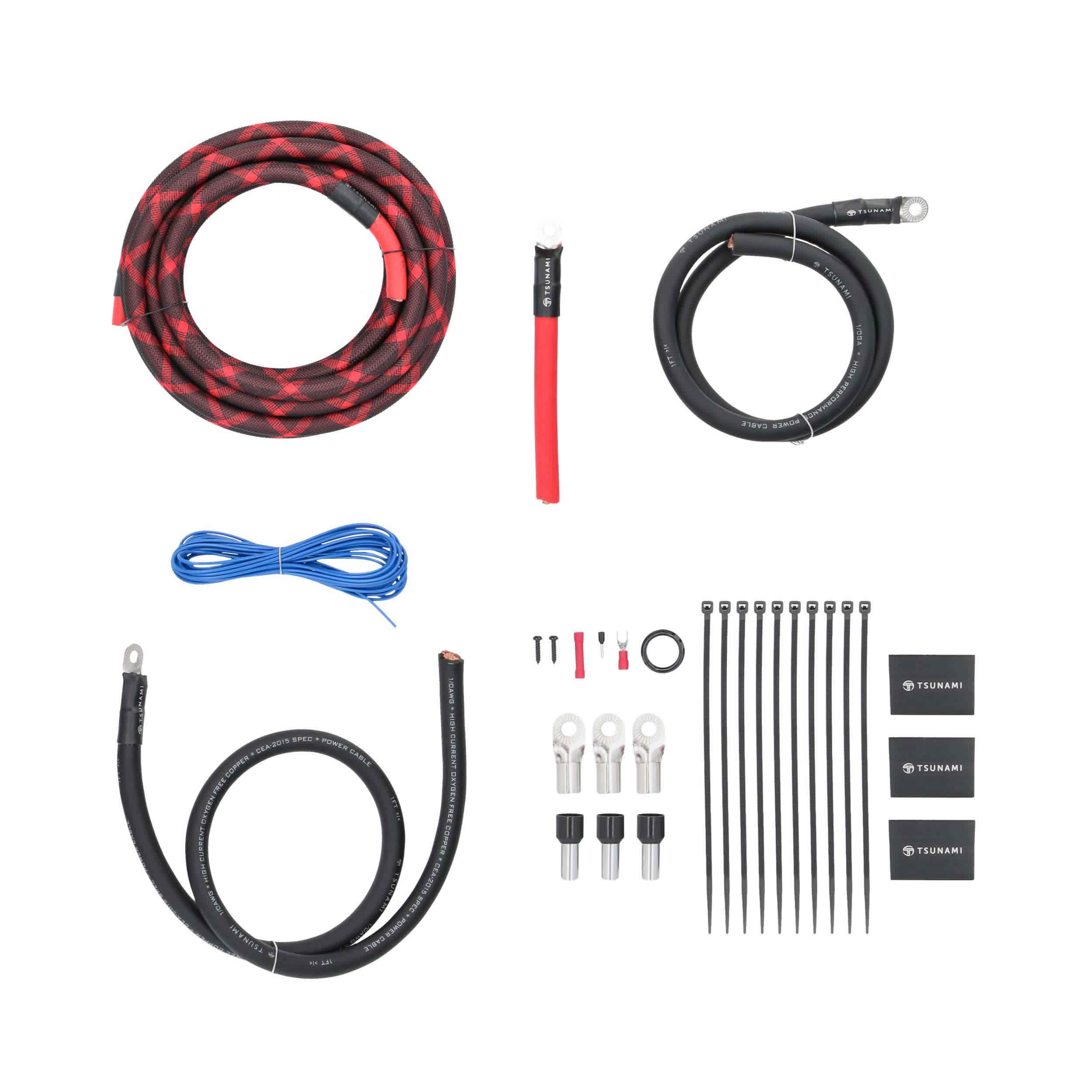 3000W 1/0 GA AMP Kit
