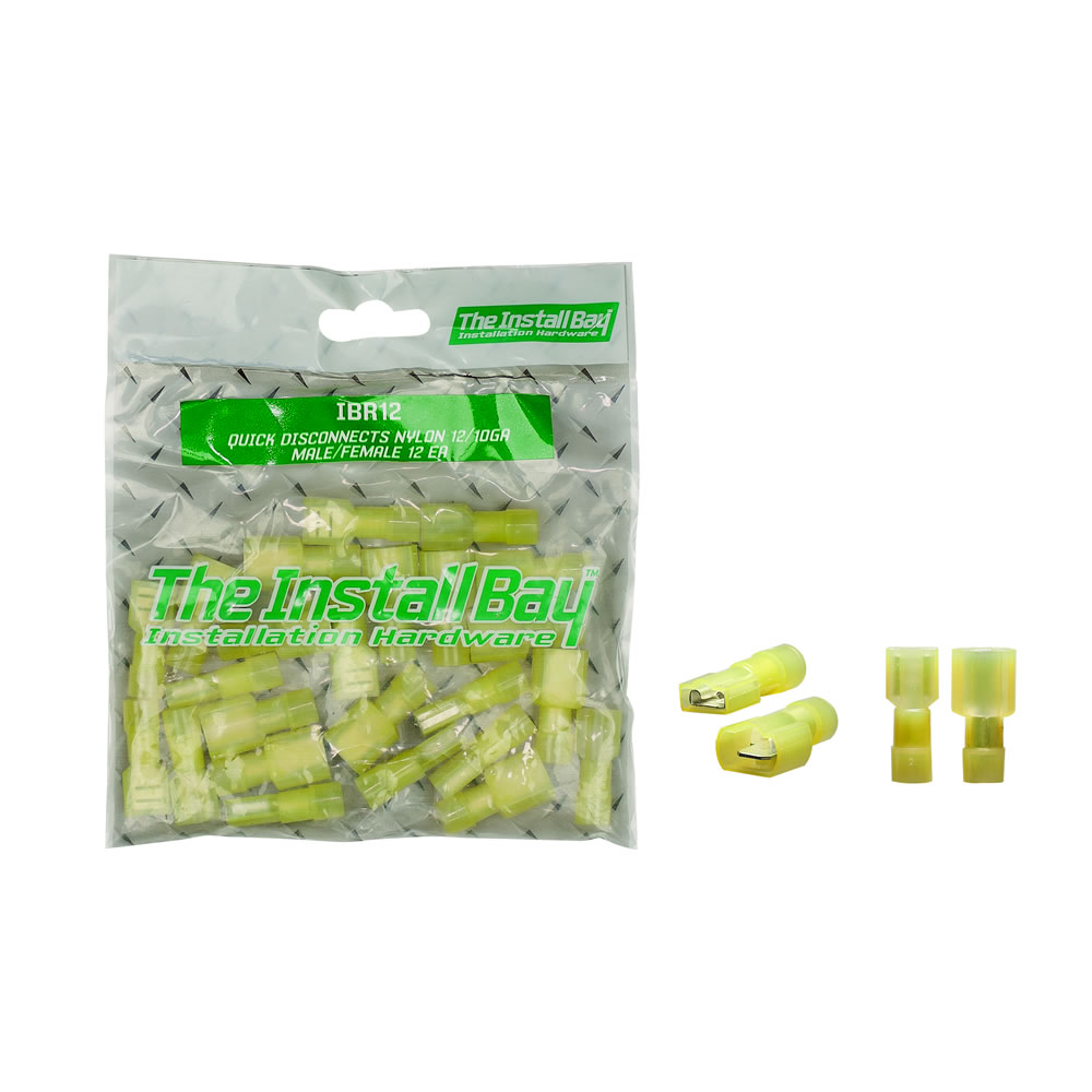 12/10 Gauge Quick Disconnect Nylon M/F - Retail Pack