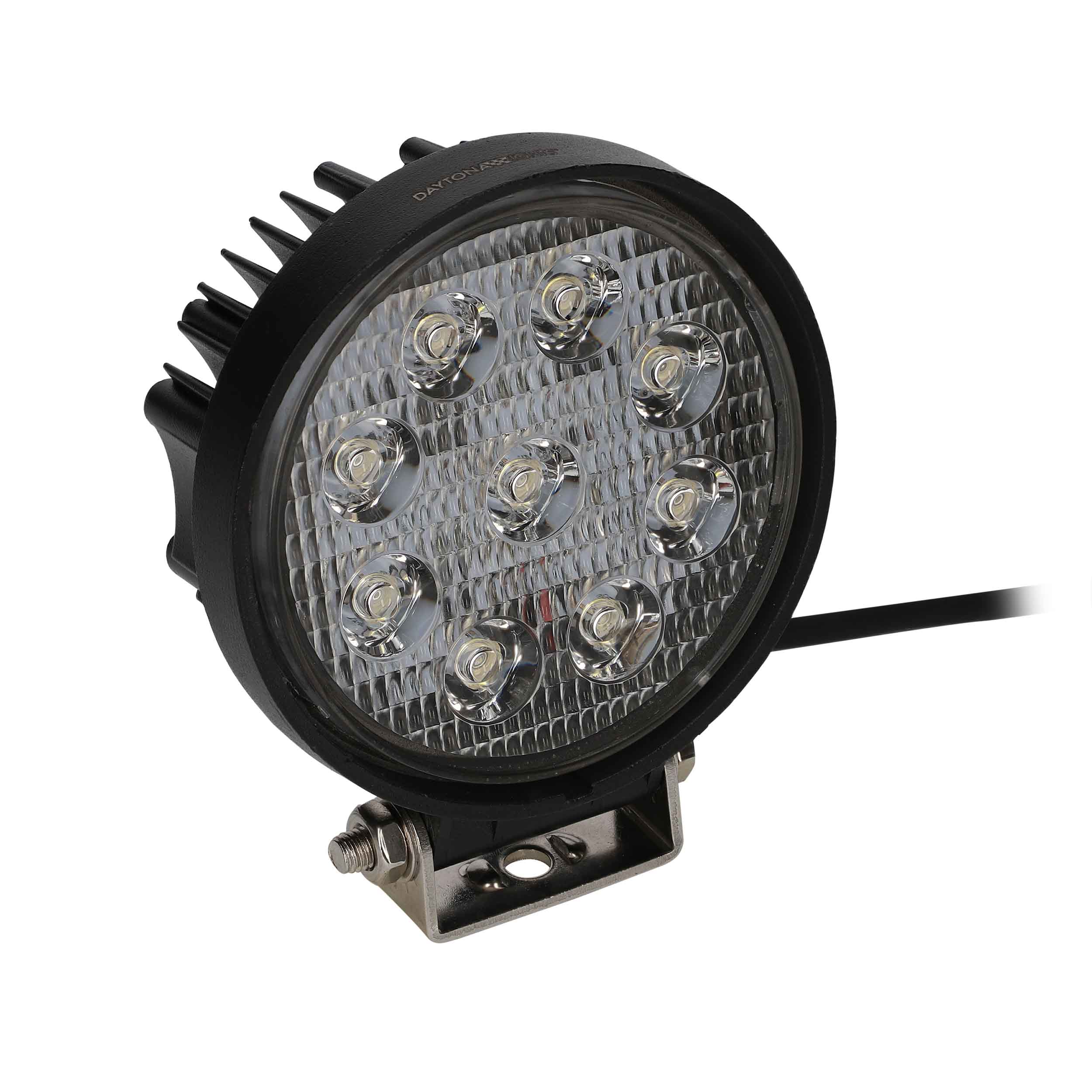 Daytona Lights Round Driving Lights - 9 LED (2PK)