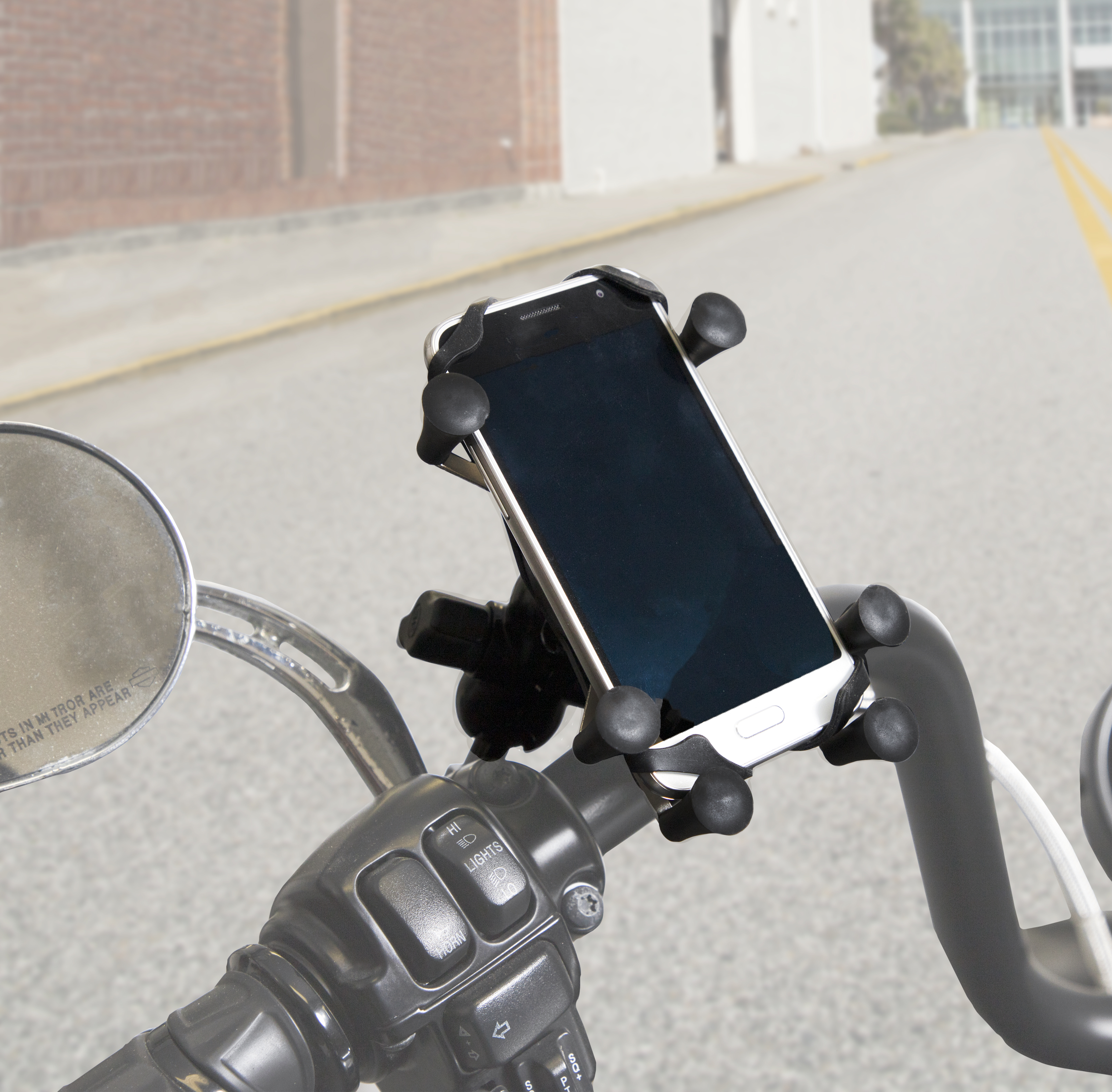 Hex-Grip Phone Mount for Motorcycles