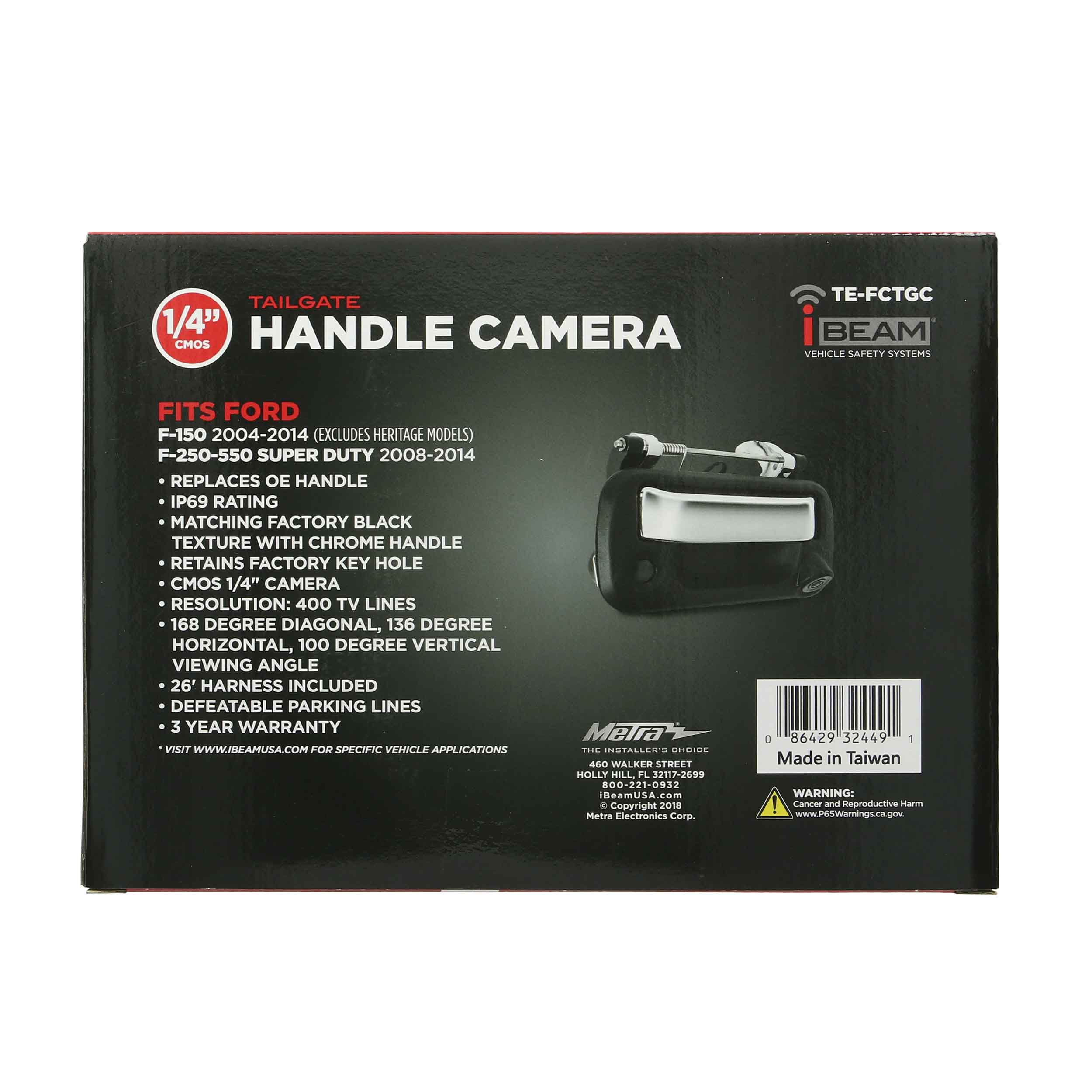 Ford Chrome Factory Replacement Tailgate Handle Camera