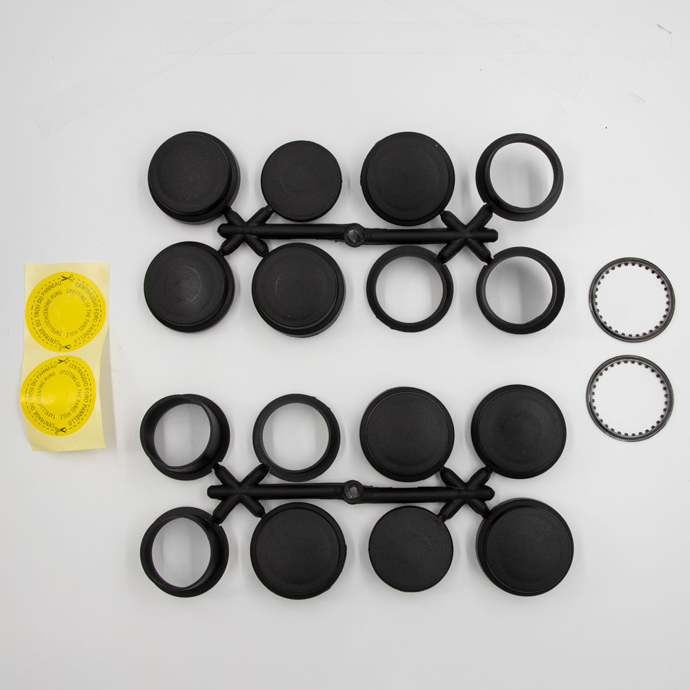Universal Power Window Set w/JW-33ED Kit (2 Door)