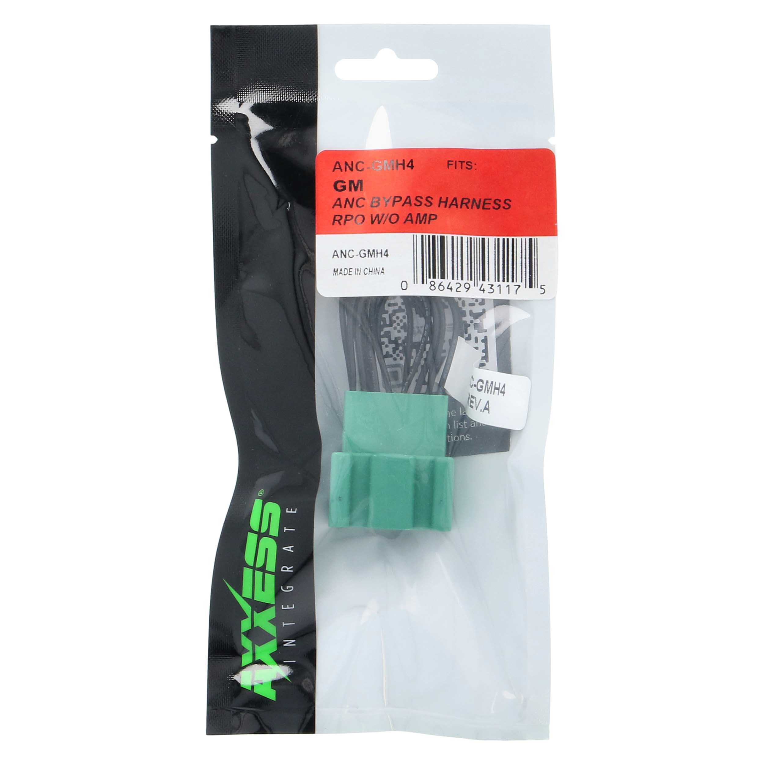 ANC Bypass Harness fits select GM vehicles 2020