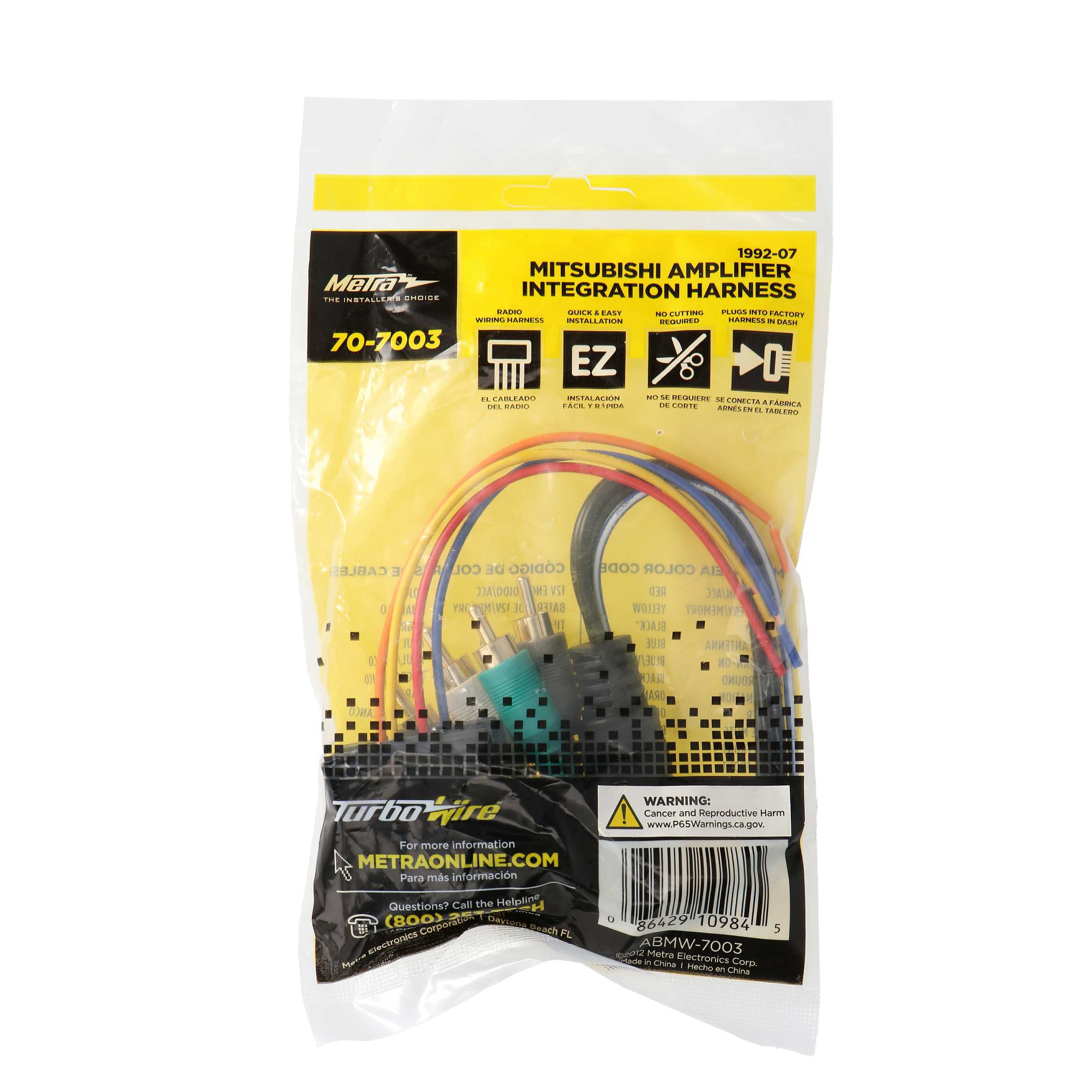 Mitsubishi 1994-2002 Amp Integration Harness