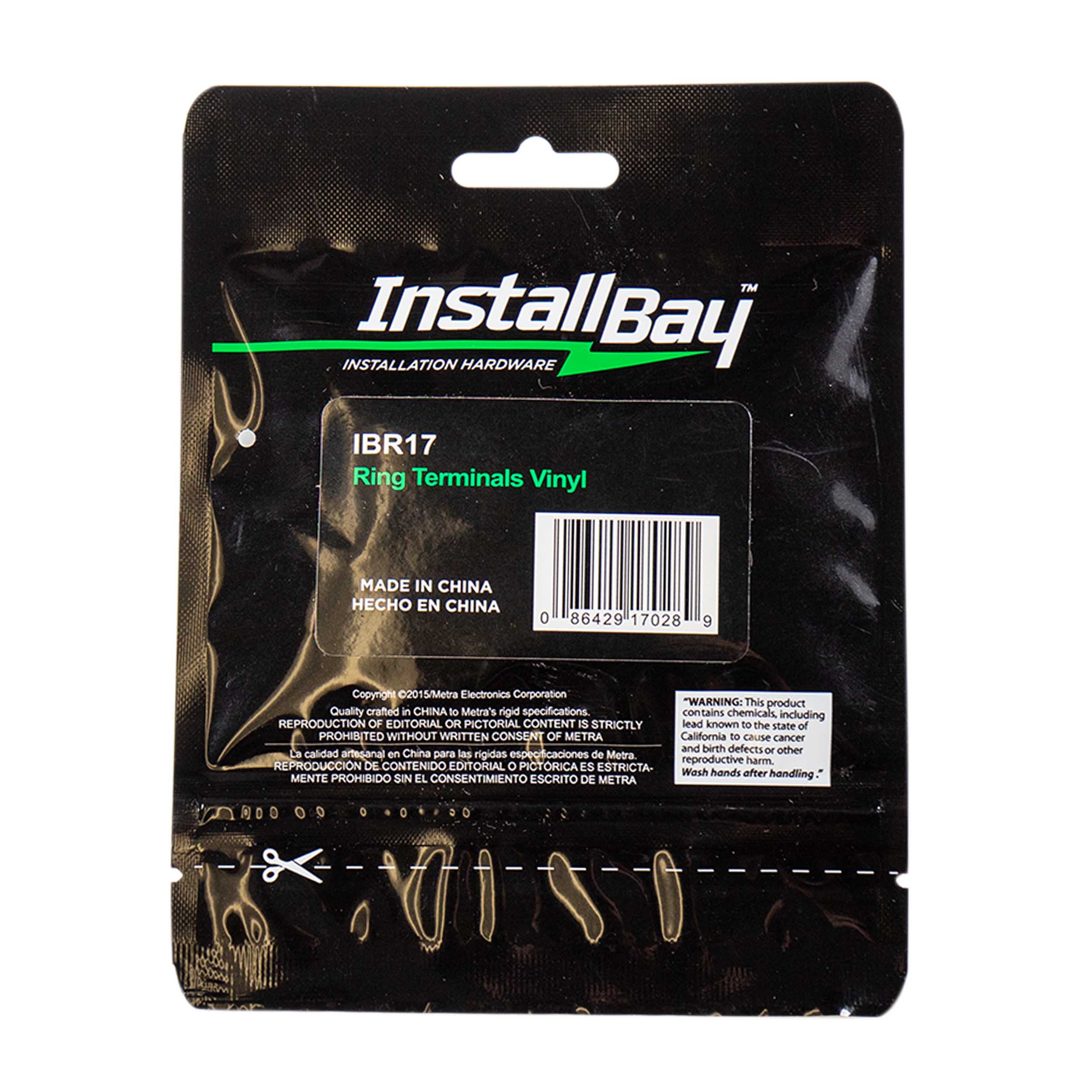 Assorted Ring Terminals 5/16 & 3/5 IN Vinyl - Retail Pack