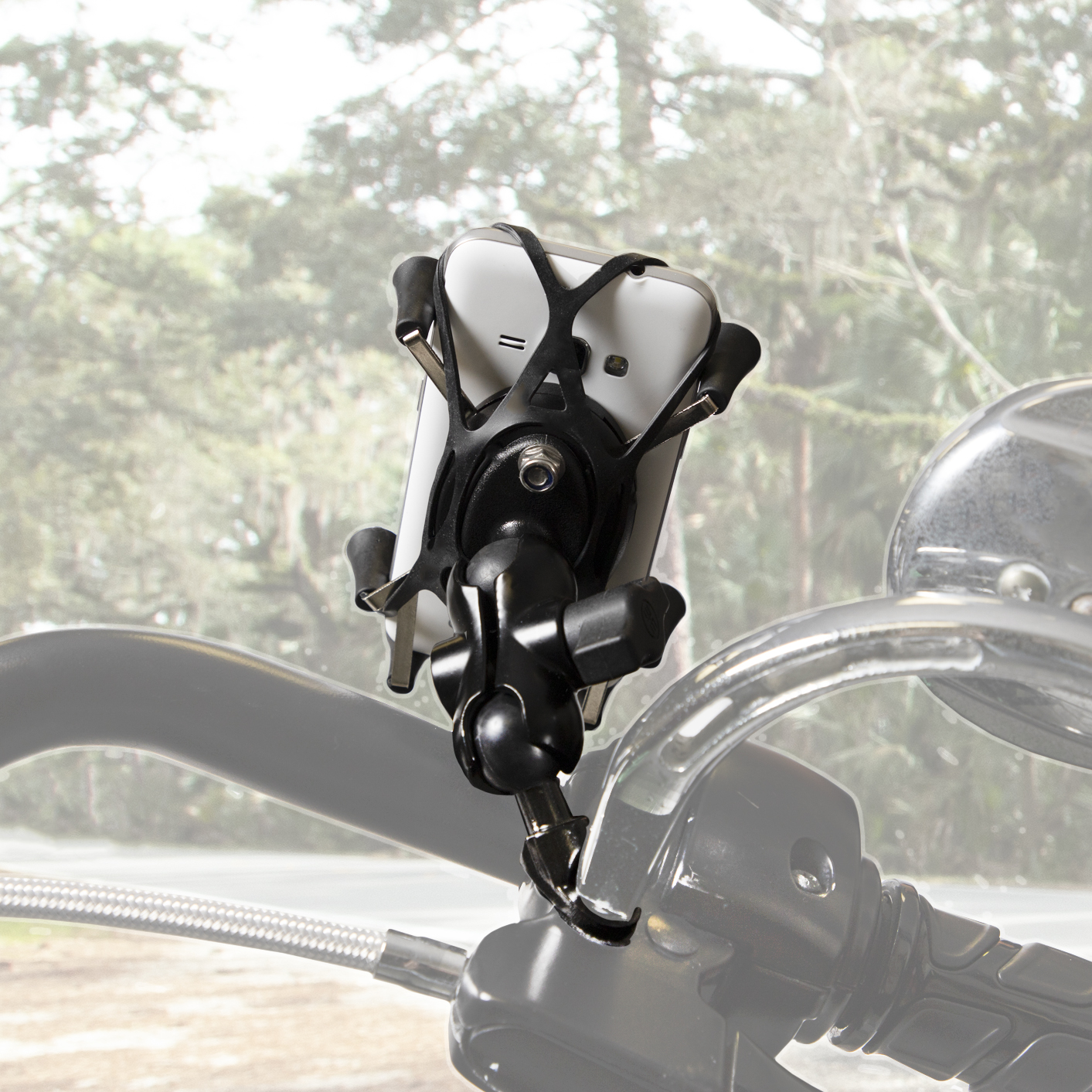 Hex-Grip Phone Mount for Motorcycles