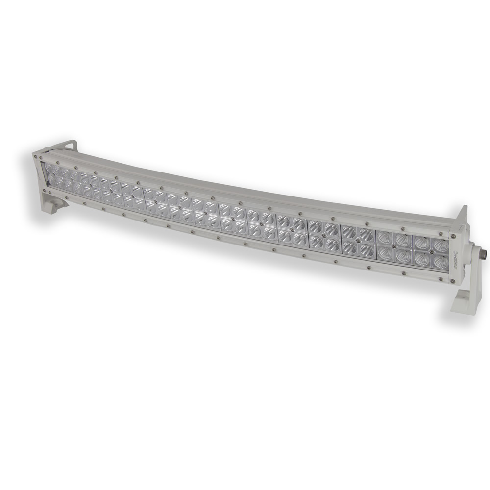 Curved Dual Row Marine LED Lightbar - 30 Inch