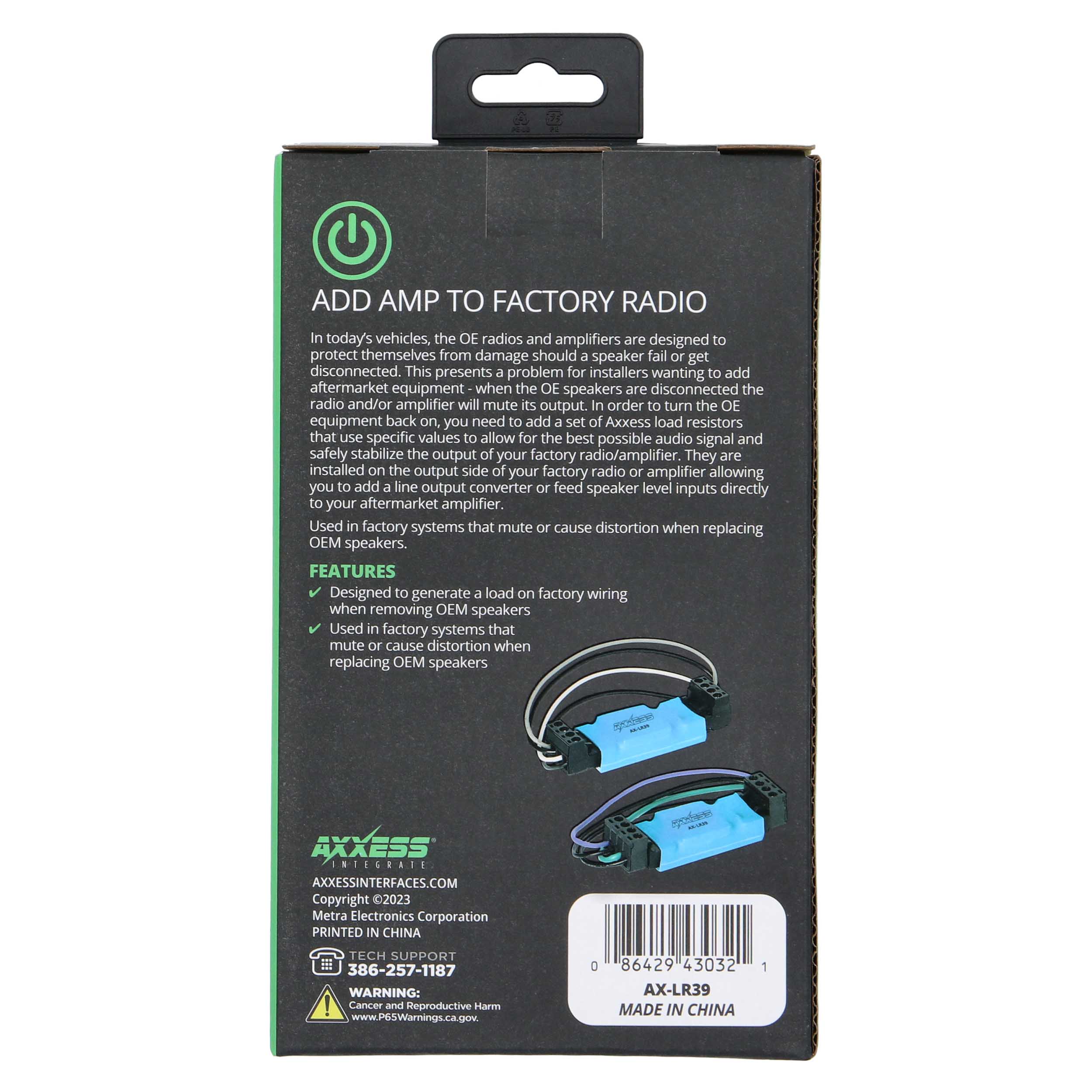 39 Ohm Universal Load Resistor