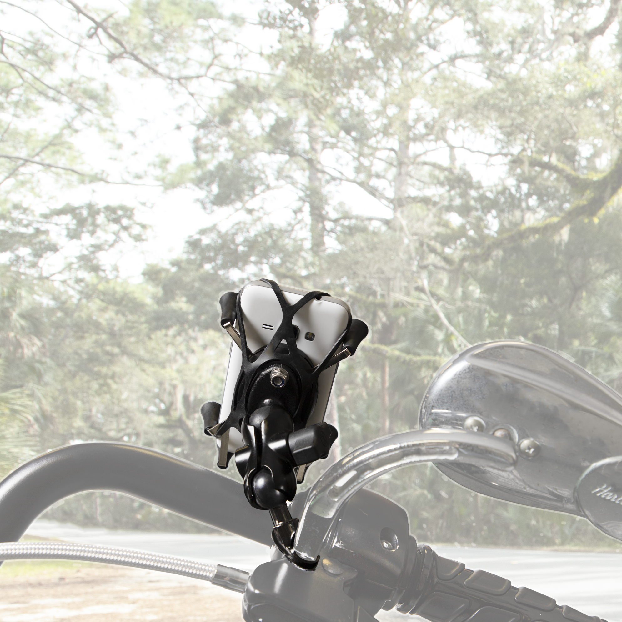 Hex-Grip Phone Mount for Motorcycles