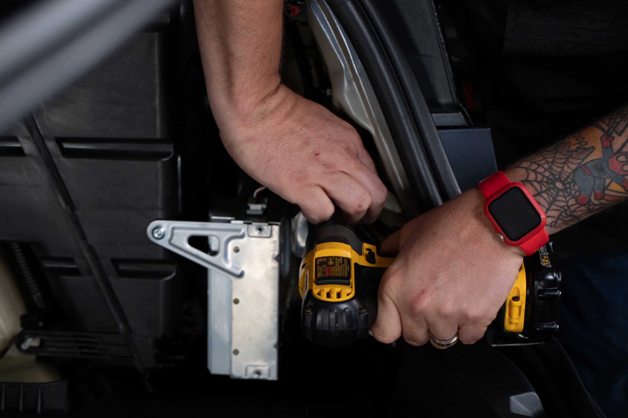 Subwoofer Enclosure Adapter Plate Tesla Model 3 - Model Y