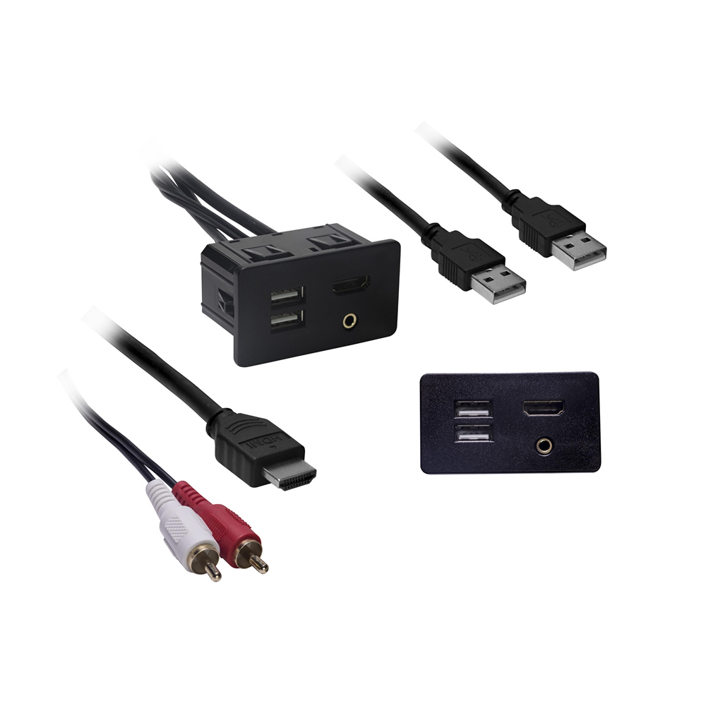 Ford USB/AUX/HDMI Knockout Replacement Panel
