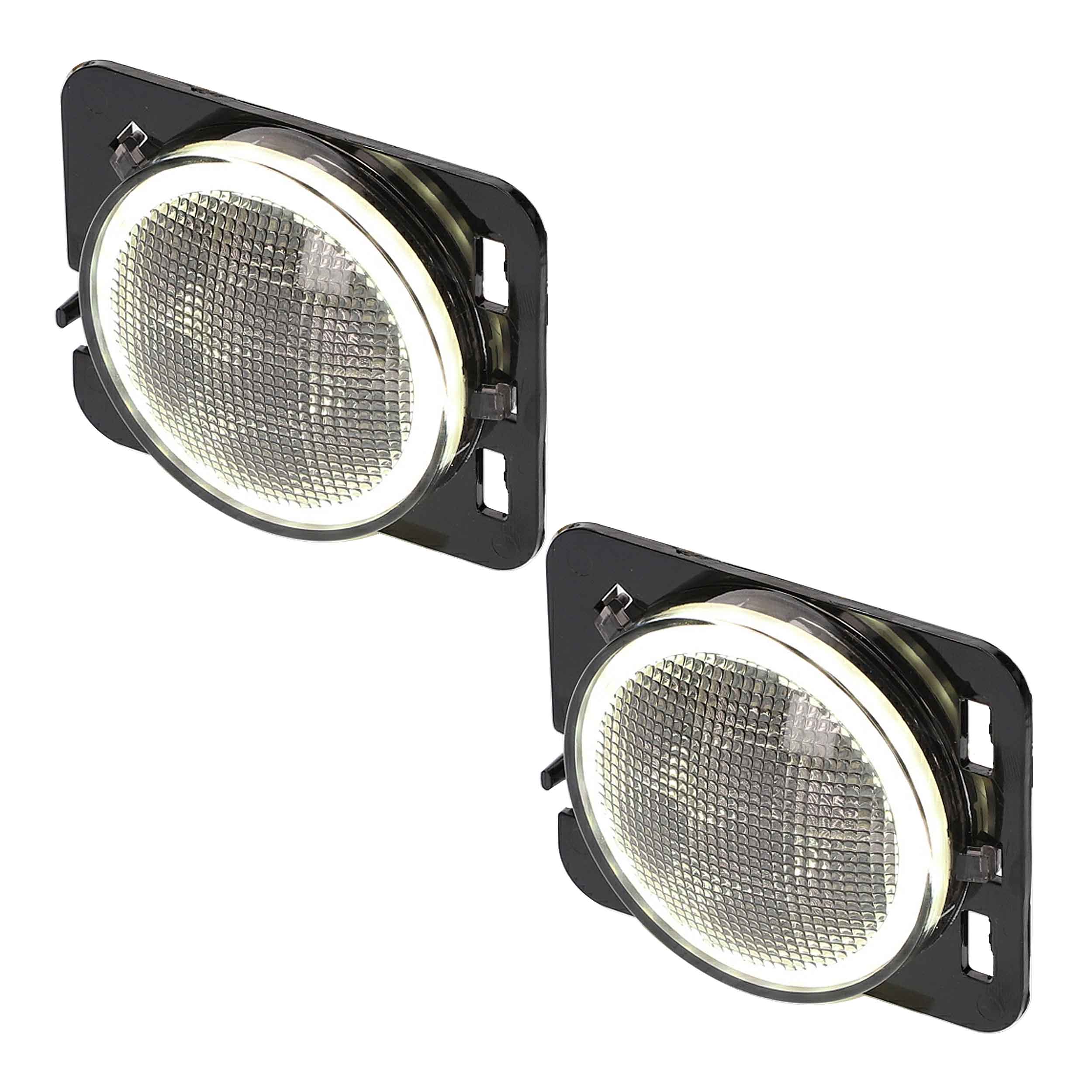 Amber LED Side Marker with Halo - Wrangler JK 2007-2018