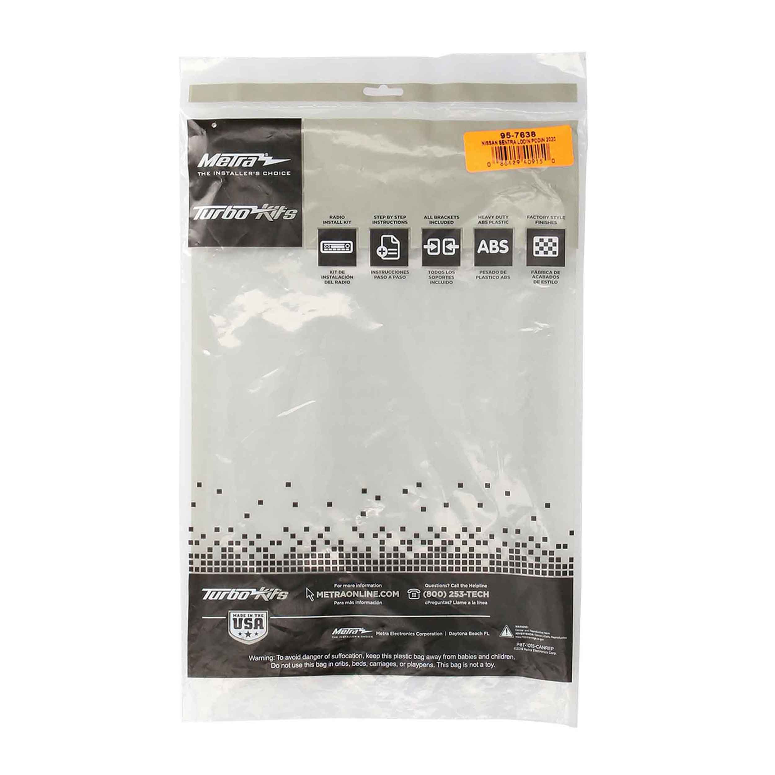 Stereo Installation Kit - Fits Nissan Sentra 2020-2025