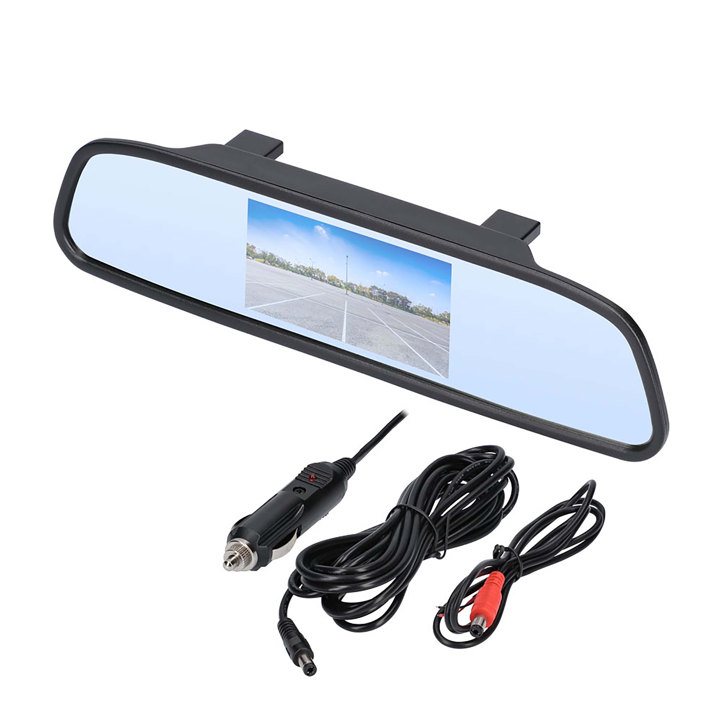 4.3 Inch Clip-on Mirror Monitor