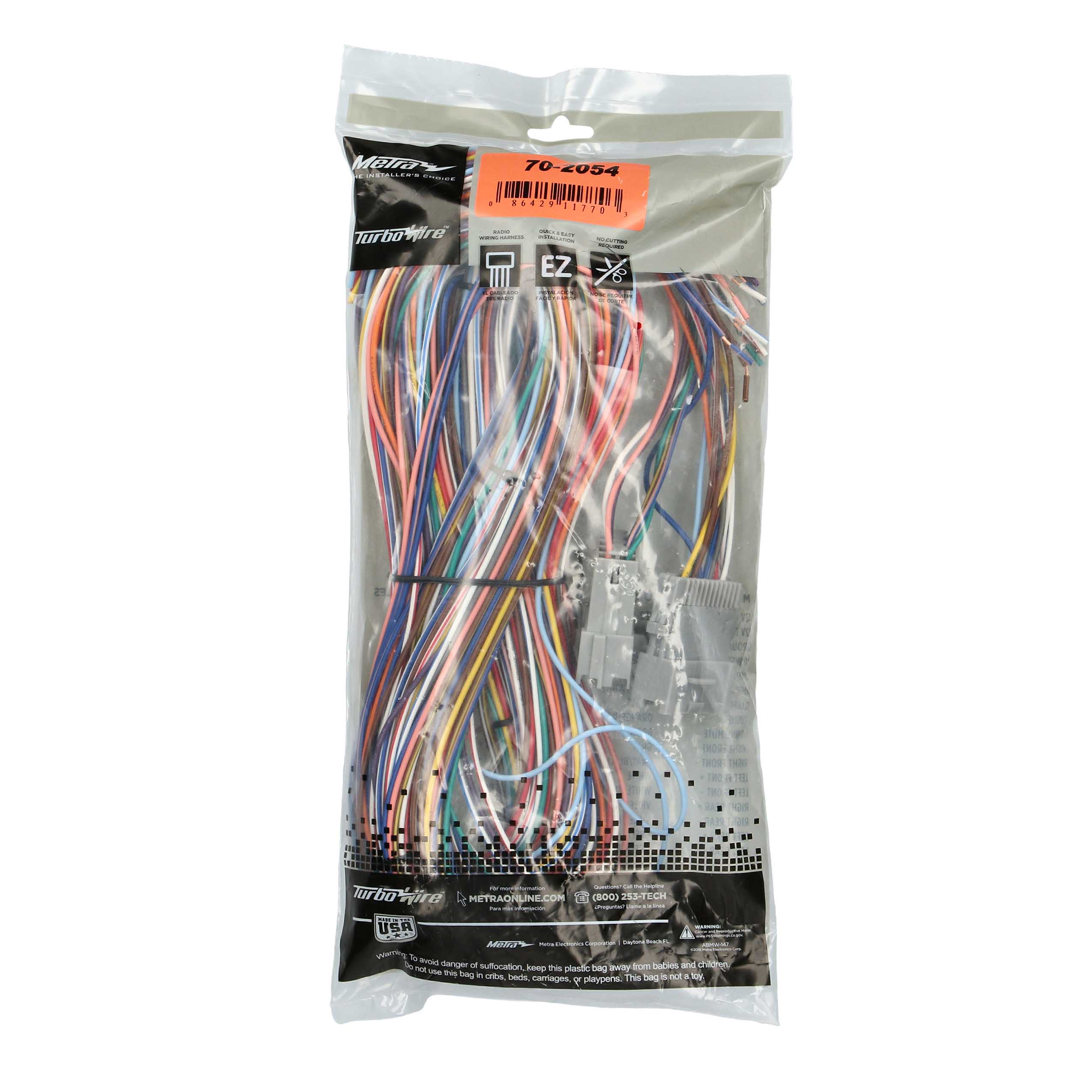 Amplifier Bypass Harness Fits Select GM models 1997-2009