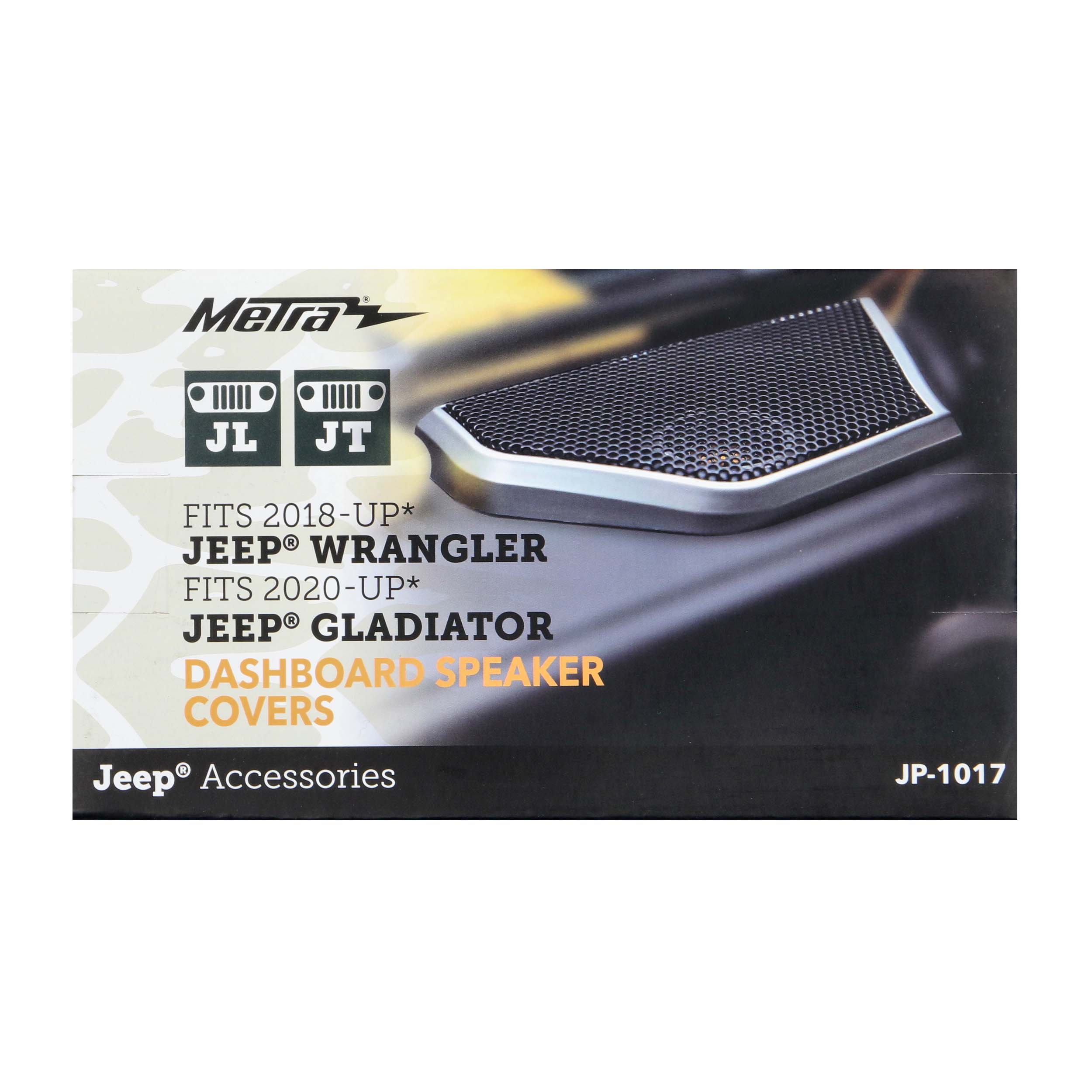 Dashboard Speaker Grilles Fits Select Jeep® Models 2018-2025