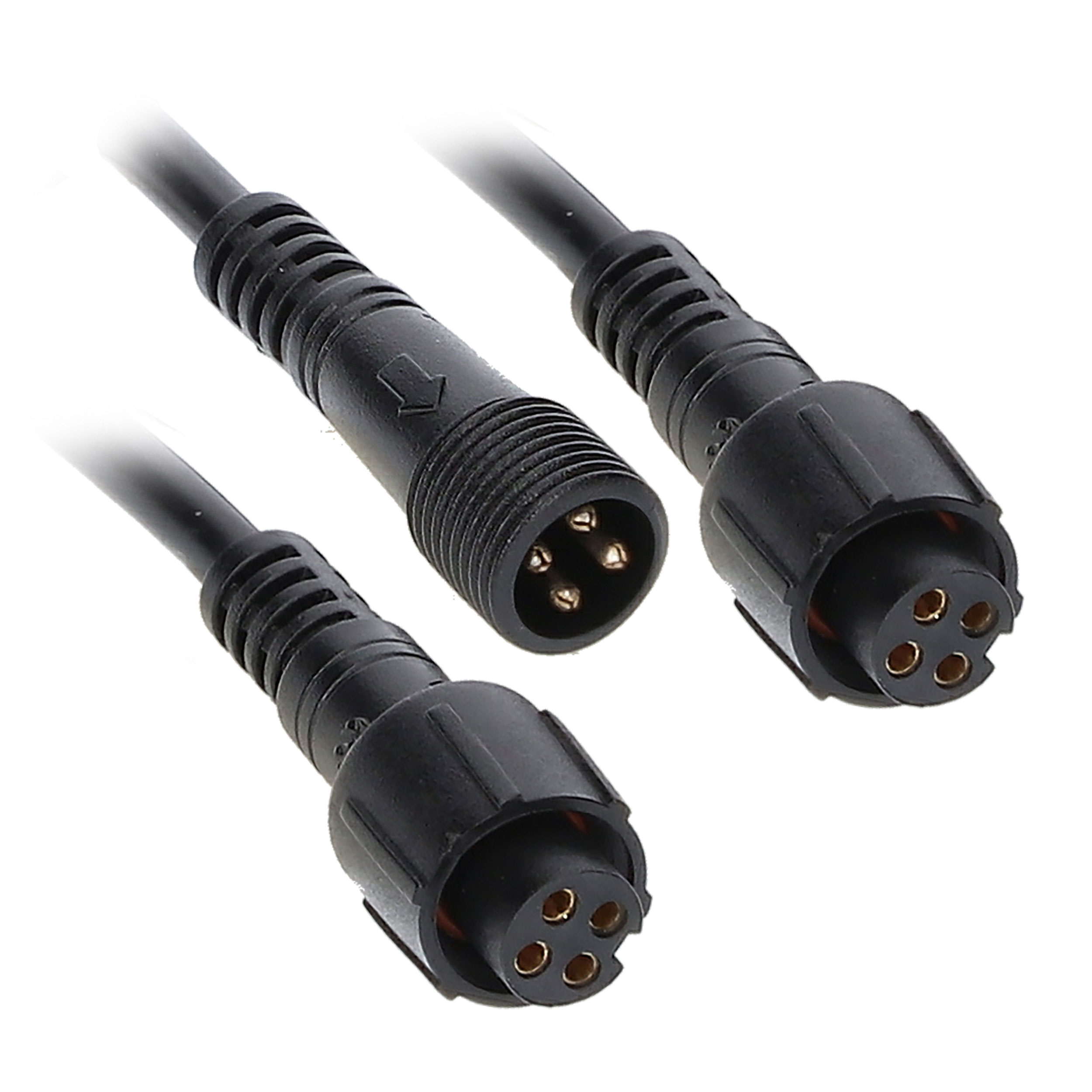 RGB Y Adapter used with RGB-4KT, HE-TL1RGB - 6 Inch