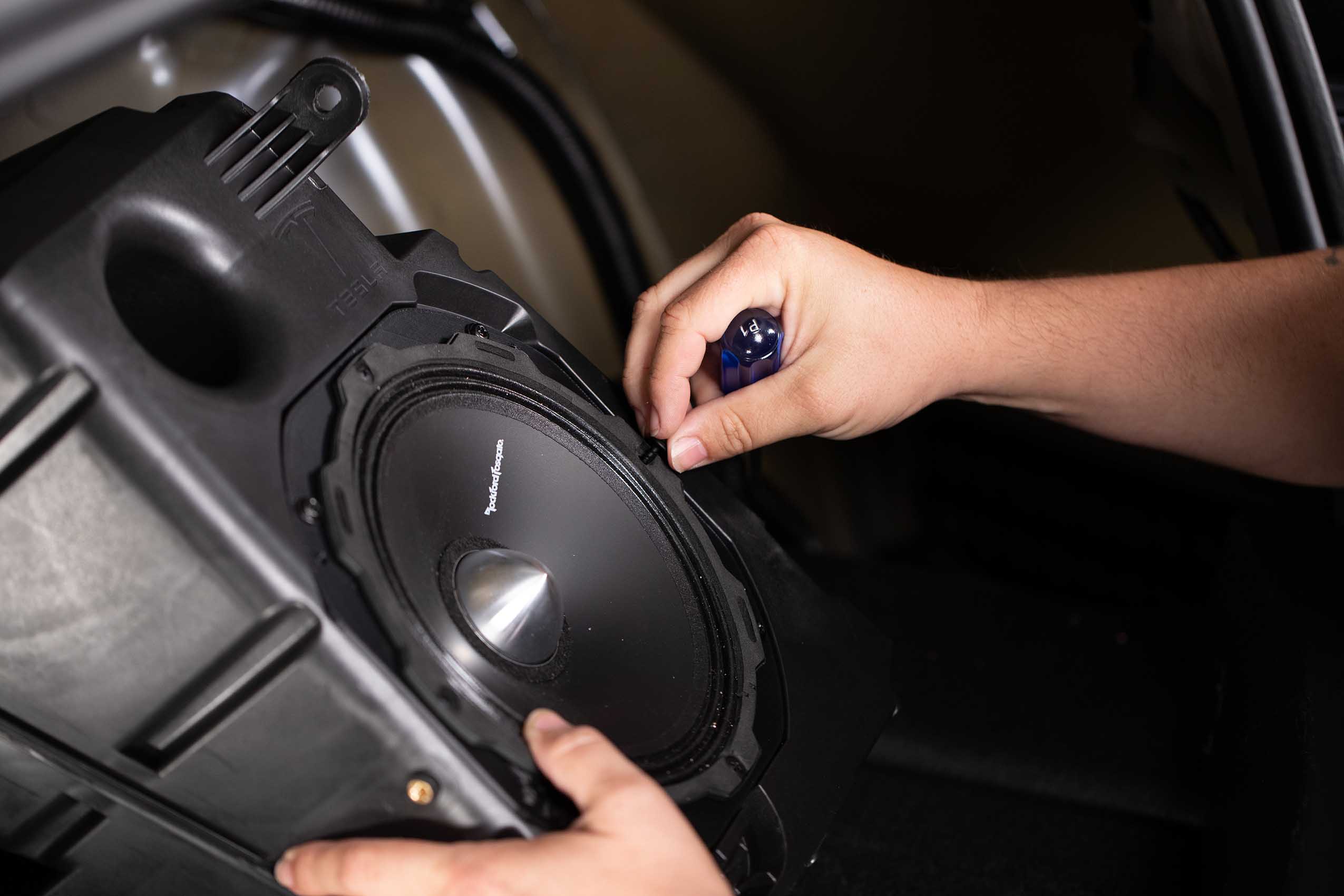 Subwoofer Enclosure Adapter Plate Tesla Model 3 - Model Y