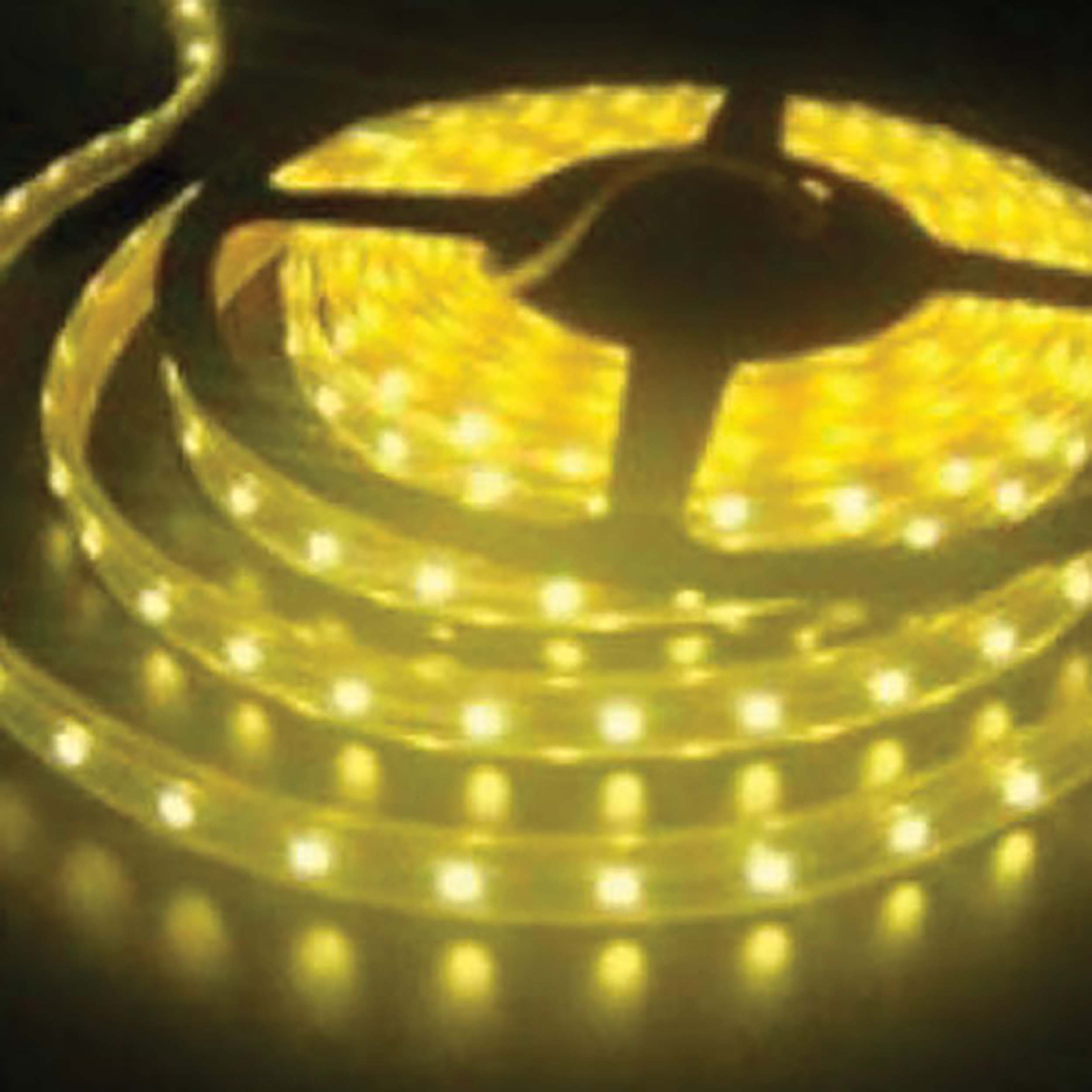 5050 Amber Light Strip - 1 Meter, 60 LED, Retail