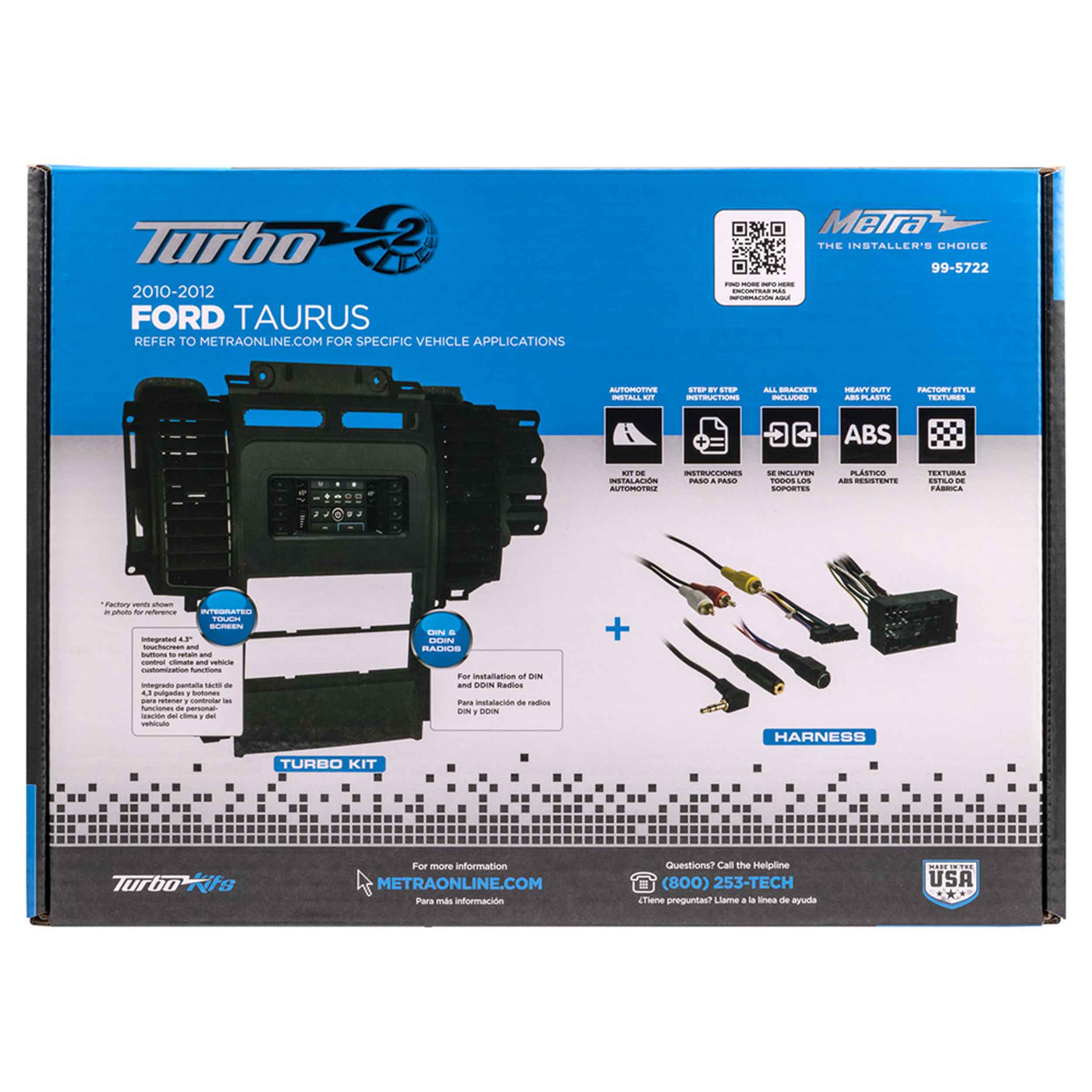 Ford Taurus (w/ key start) 2010-2012 - TurboTouch Kit
