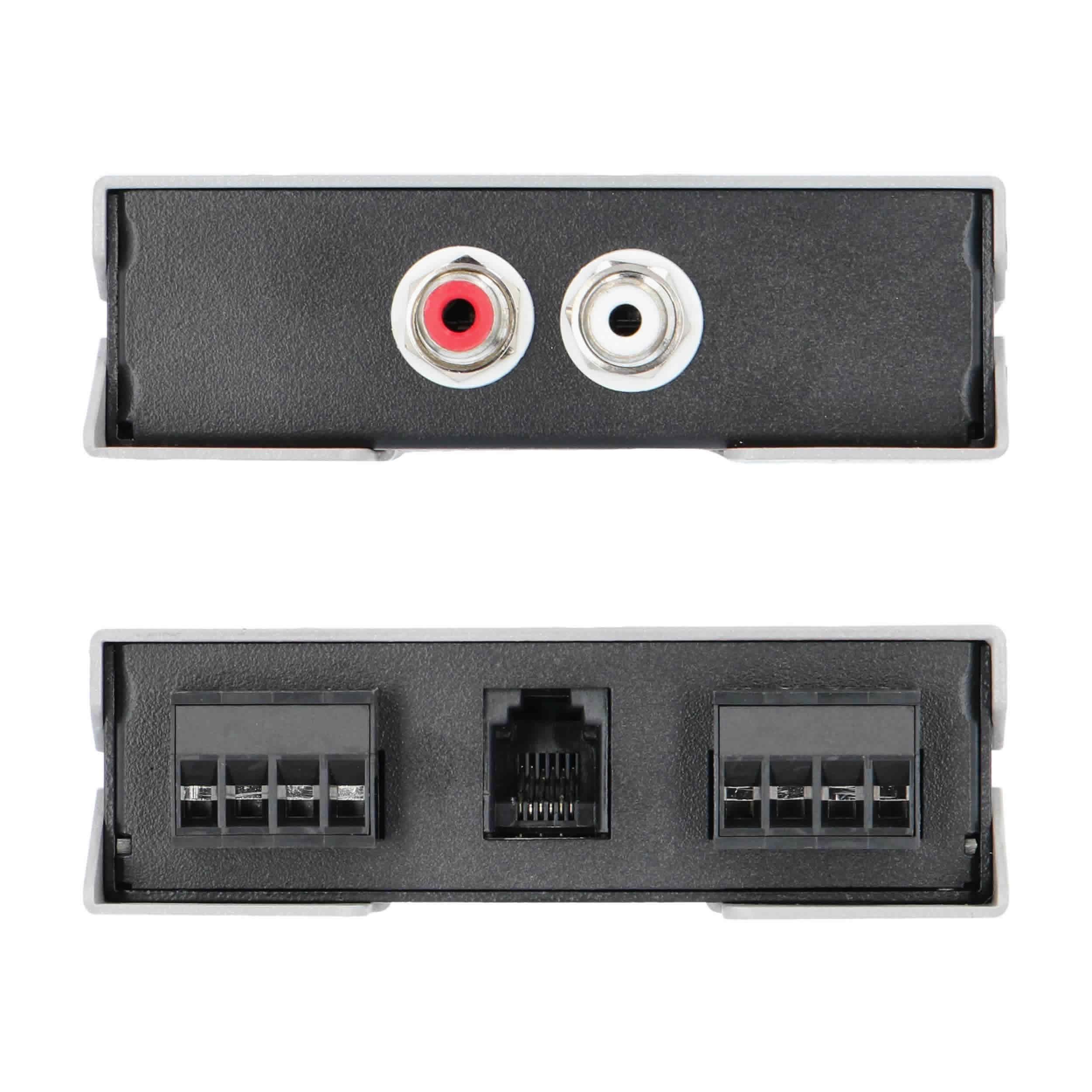 2CH Active Line Output Converter with Bass Boost