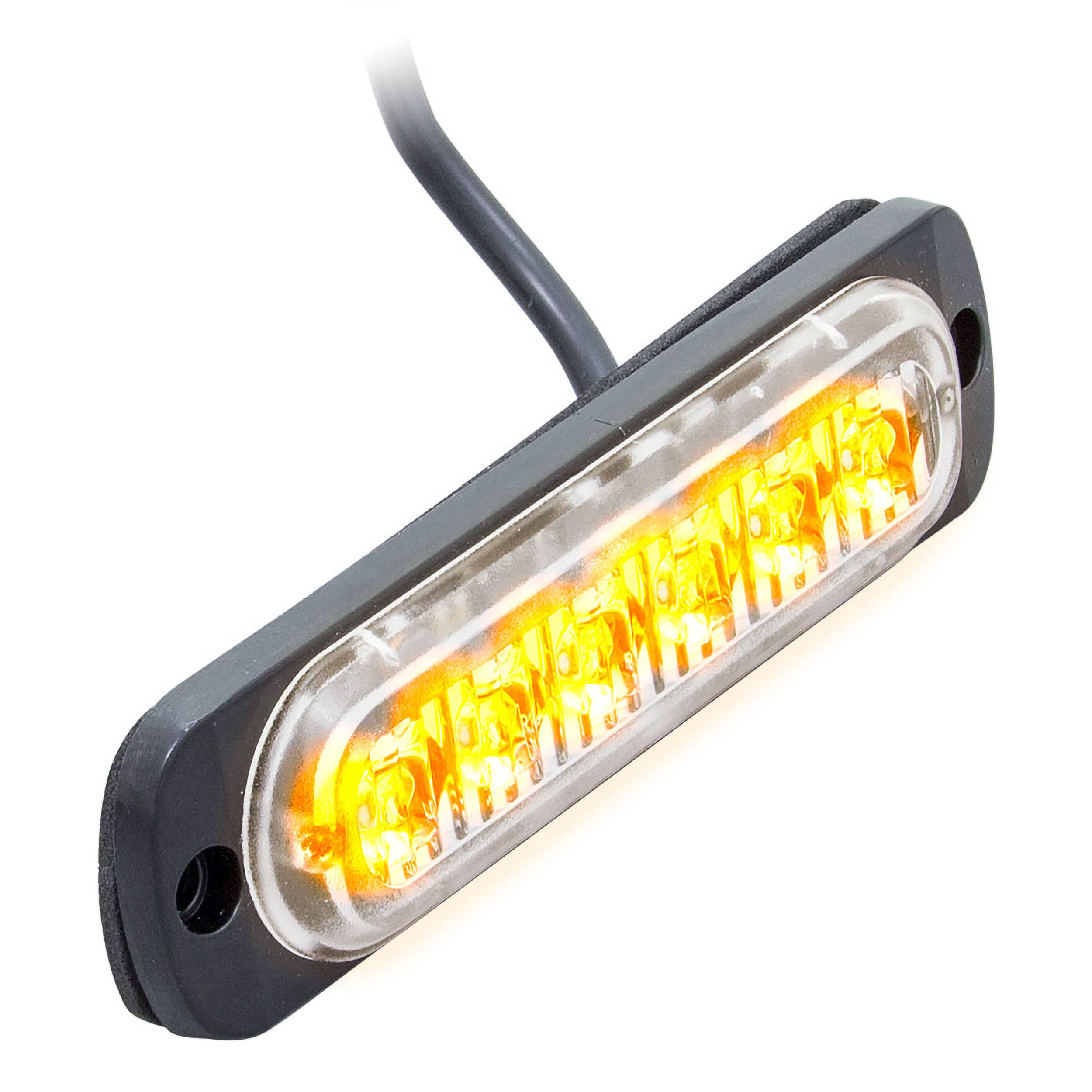 Amber Lite Marker Lights - 4.4 Inch, 6 LED