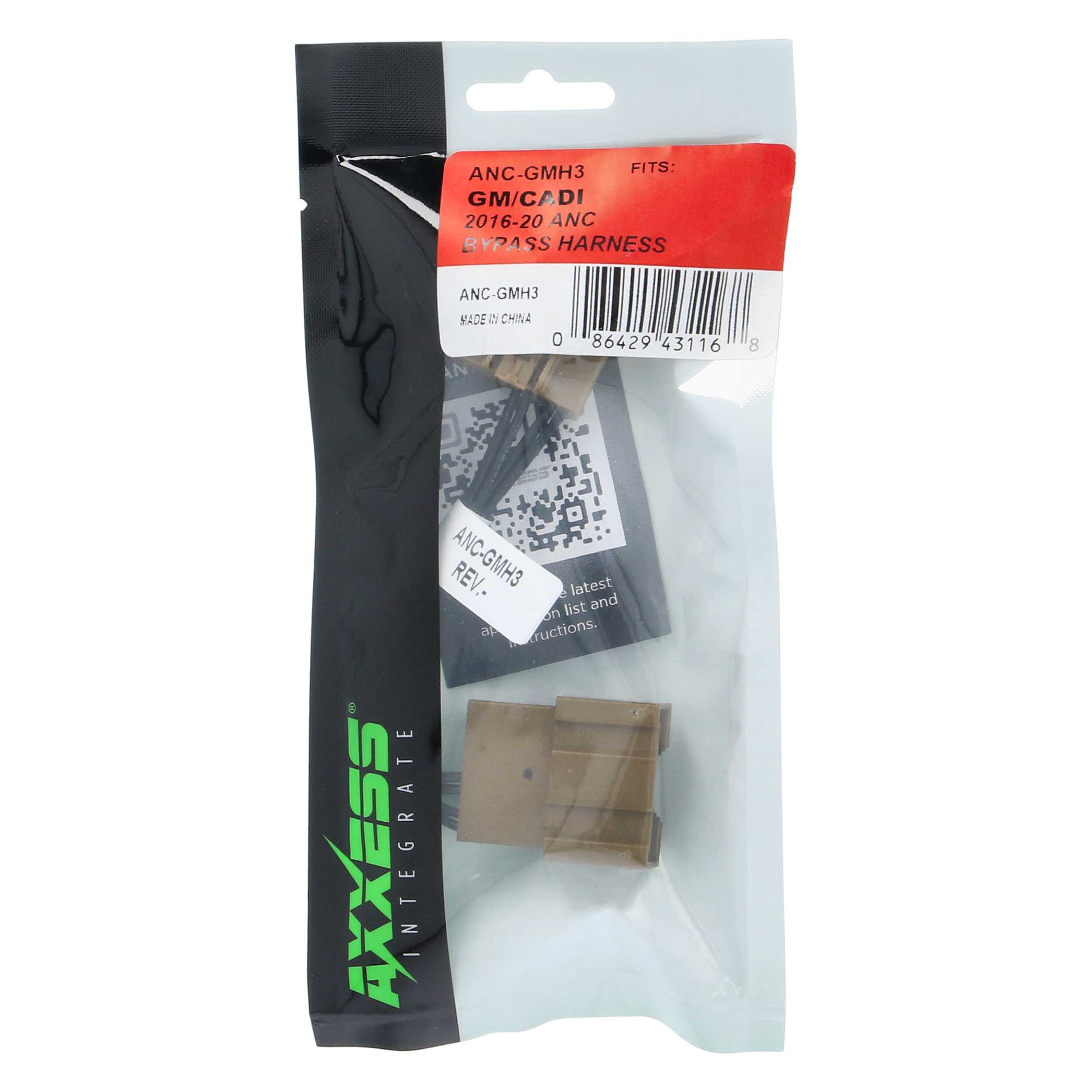 ANC Bypass Harness fits select GM vehicles 2016- 2020