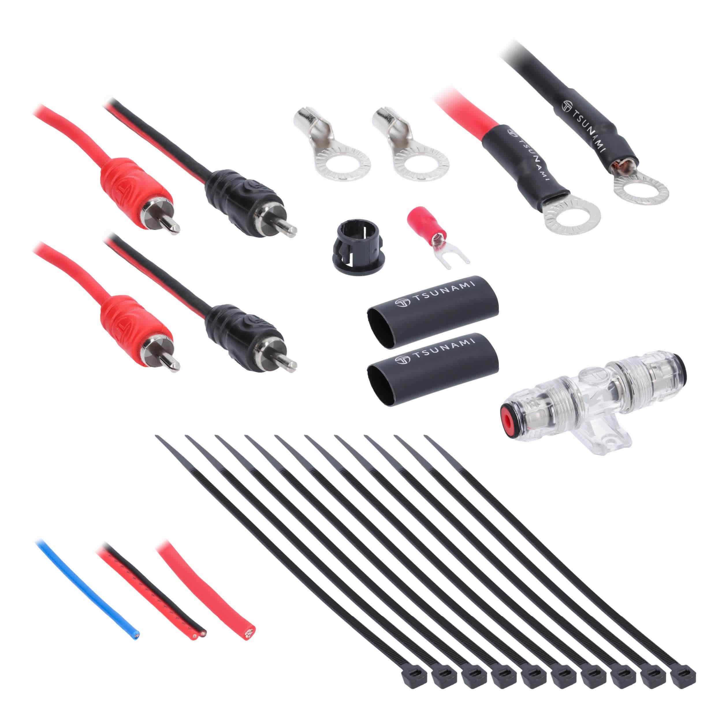 600W 8GA CCA Amp Kit