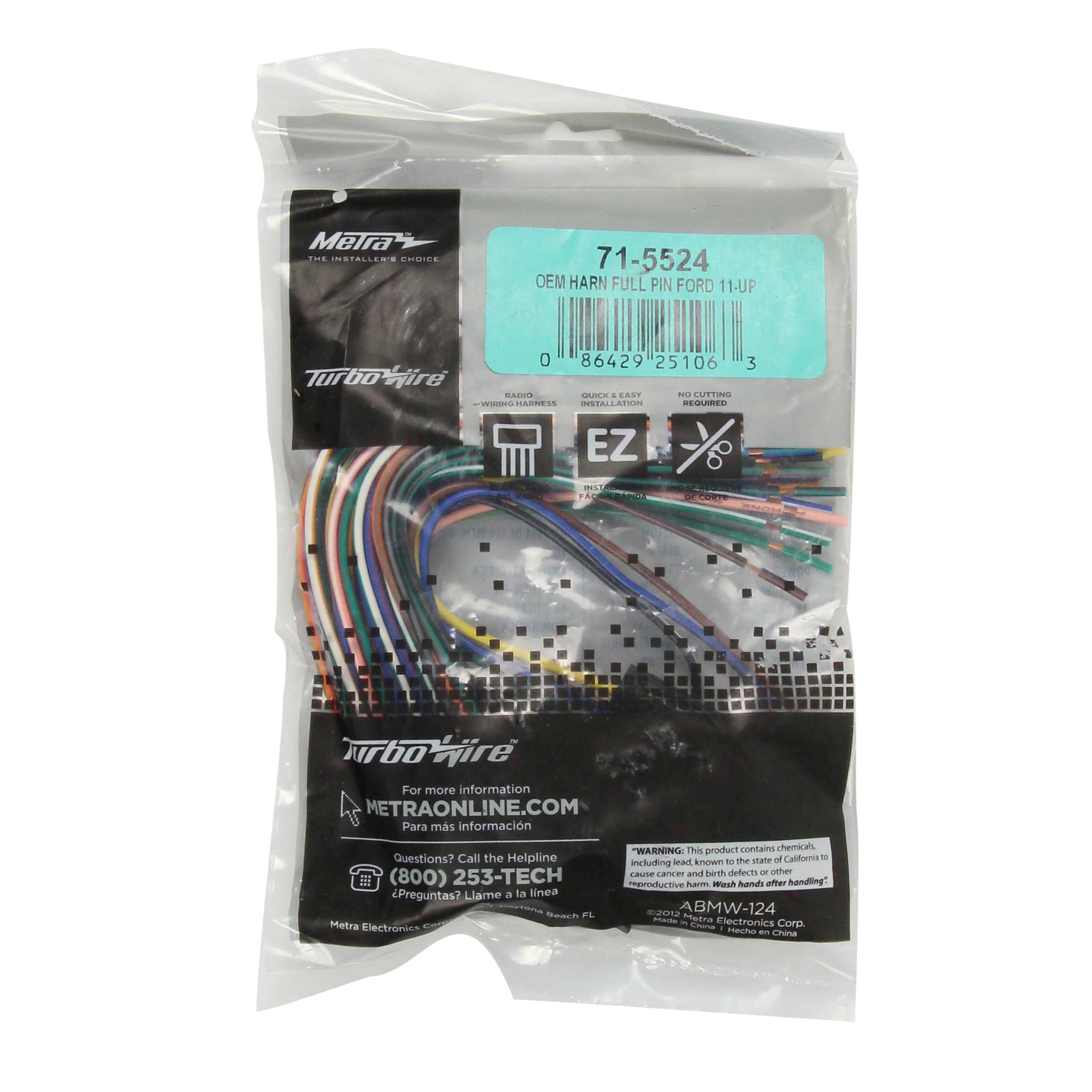 Metra 71-1765 Toyota 2018-Up OEM Harness - Singh Electronics