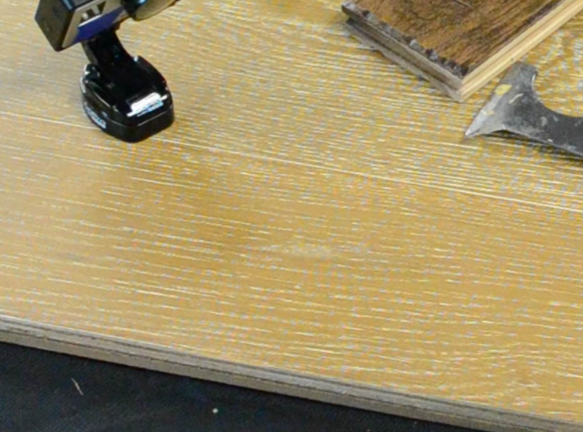 repairing scratched hardwood